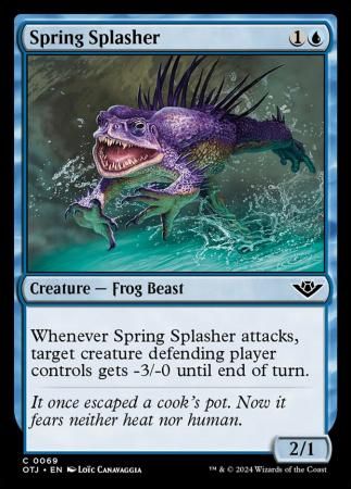 Spring Splasher 0069 Outlaws of Thunder Junction Singles FOIL