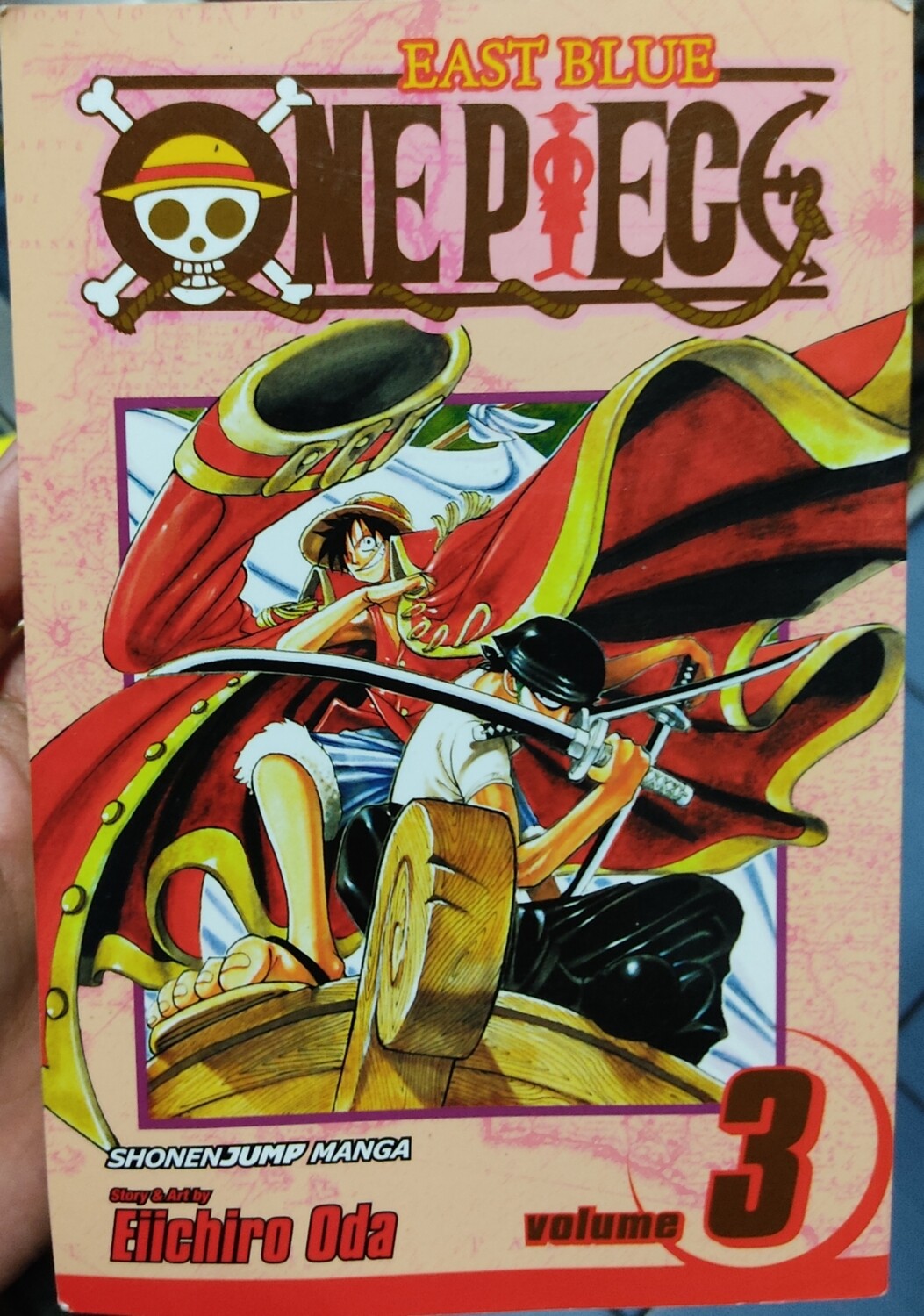 SJ2 One Piece Manga Volumen 3 Ingles Viz Media