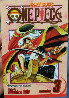 SJ2 One Piece Manga Volumen 3 Ingles Viz Media