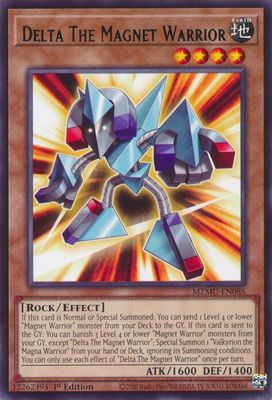 Delta The Magnet Warrior - Maze of Muertos Rare