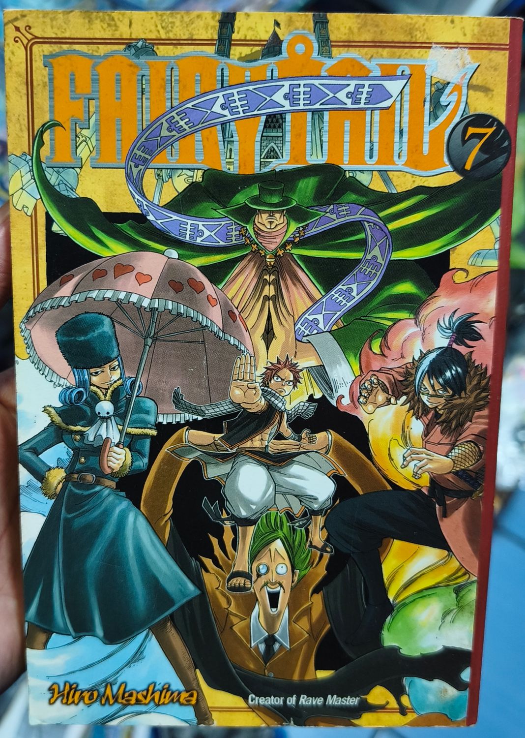 SJ2 Fairy Tail Manga Volumen 7 Ingles