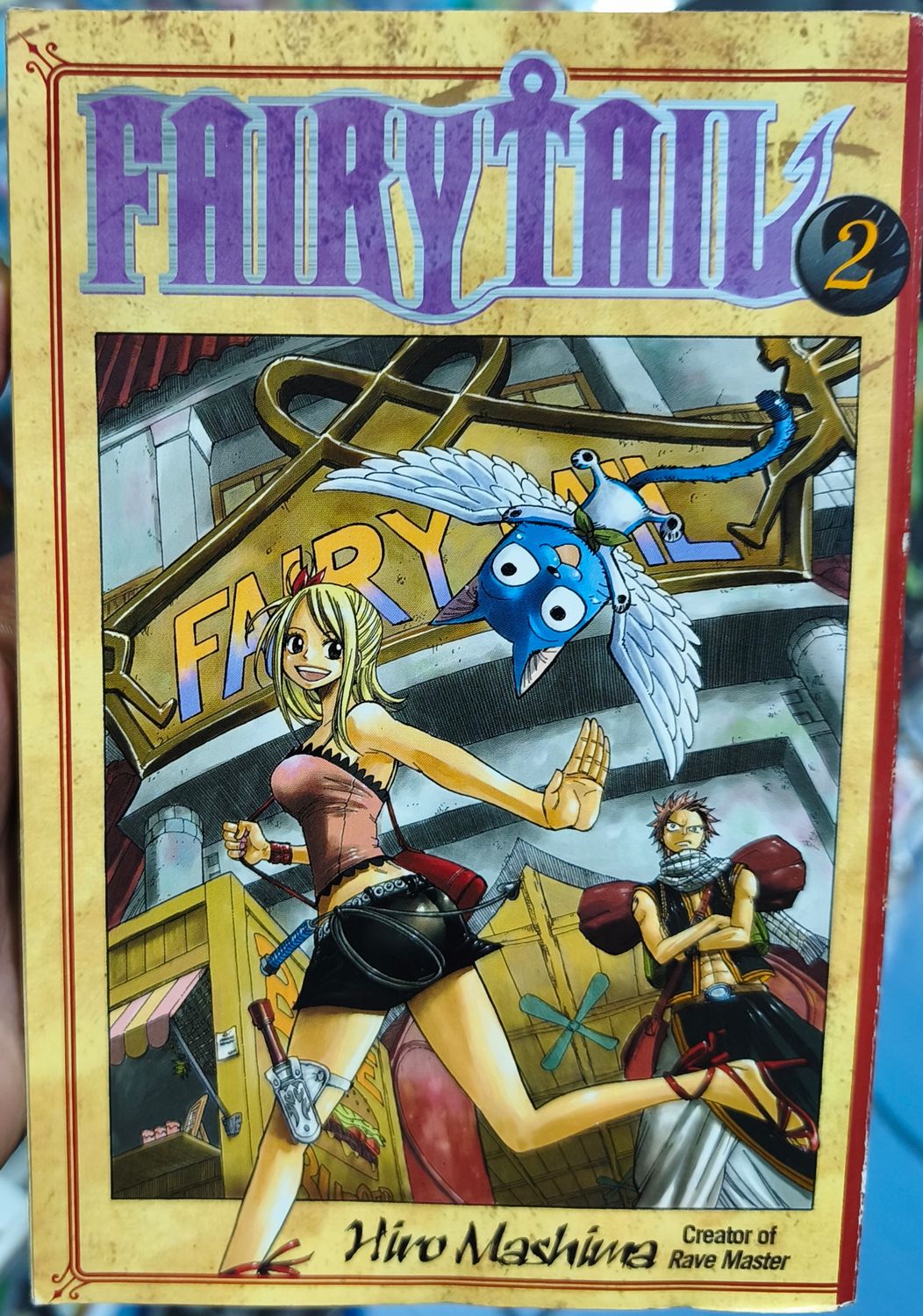 SJ2 Fairy Tail Manga Volumen 2 Ingles