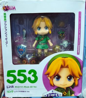 SJ2 Link Figura Majoras Mask 3D ver Nendoroid Zelda Figura