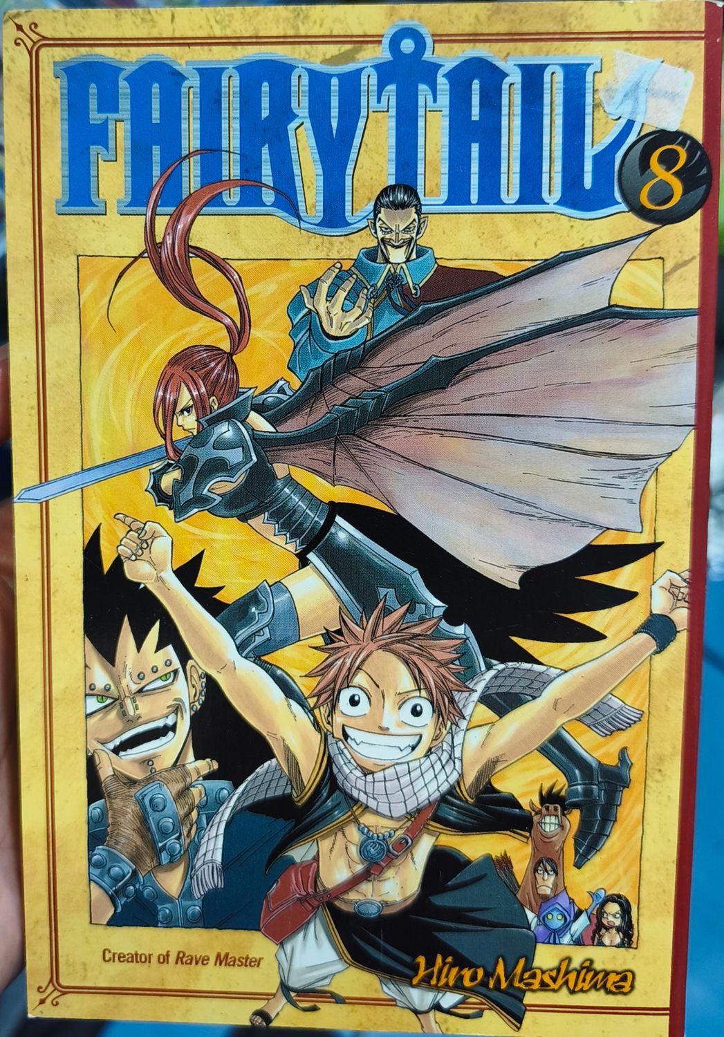 SJ2 Fairy Tail Manga Volumen 8 Ingles