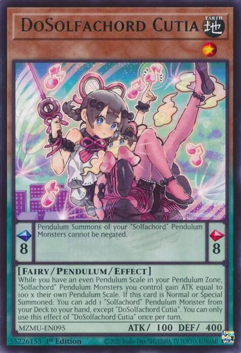 DoSolfachord Cutia - Maze of Muertos Rare