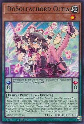 DoSolfachord Cutia - Maze of Muertos Rare