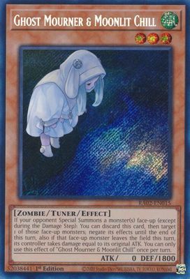 Ghost Mourner &amp; Moonlit Chill (Alternate Art) (Secret Rare) - 25th Anniversary Rarity Collection II (RA02)