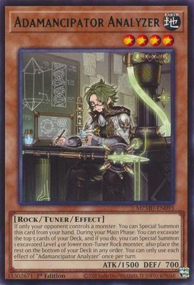 Adamancipator Analyzer - Maze of Muertos Rare