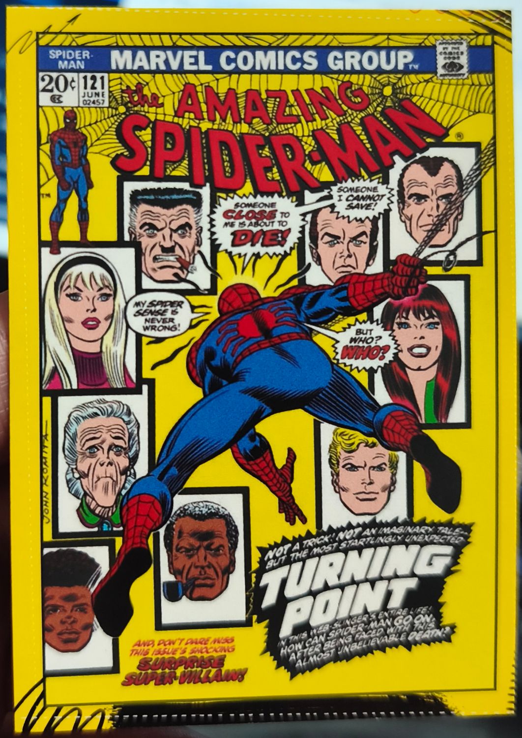 The Amazing Spider Carta C14 Panini