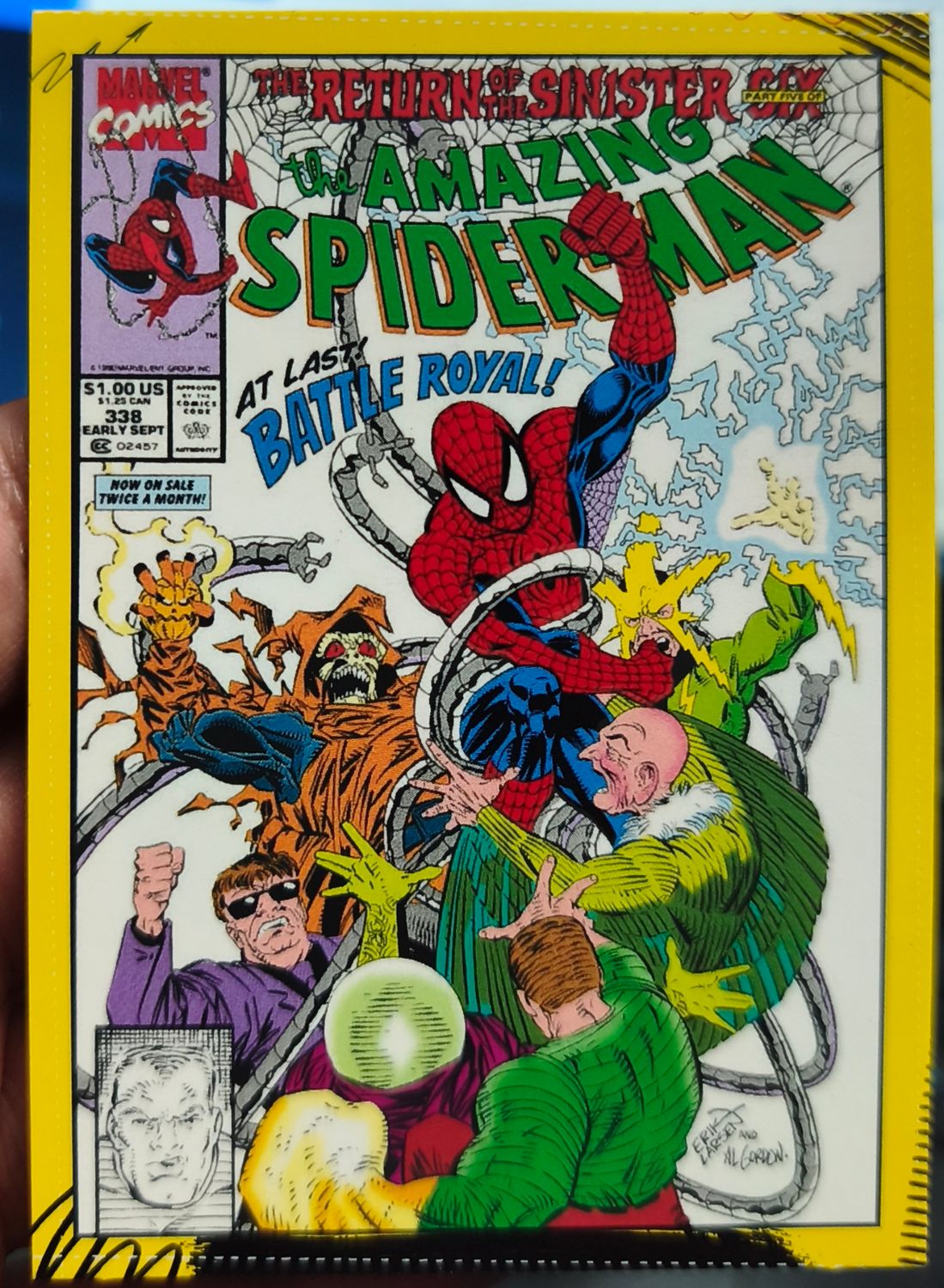 The Amazing Spider Man Carta C31 Panini
