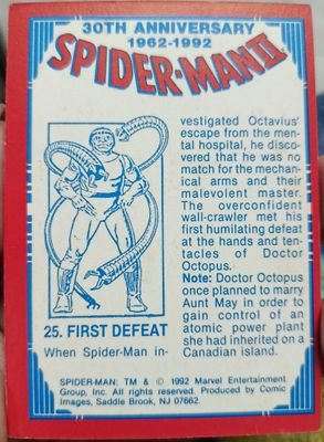 25 First Defeat Spiderman