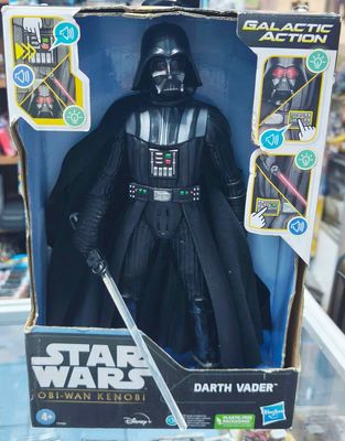 SJ1 Darth Vader Figura Galactic Action Hasbro 10 Pulgadas