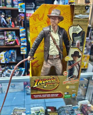 SJ1 Indiana Jones y Látigo de Acción 10 Pulgadas Hasbro