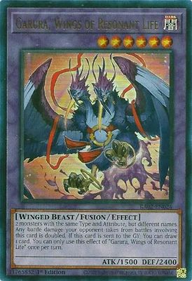 Garura, Wings of Resonant Life (UR) - 25th Anniversary Rarity Collection II (RA02) Ultra Rare