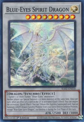 Blue-Eyes Spirit Dragon - 25th Anniversary Rarity Collection II (RA02) Super Rare