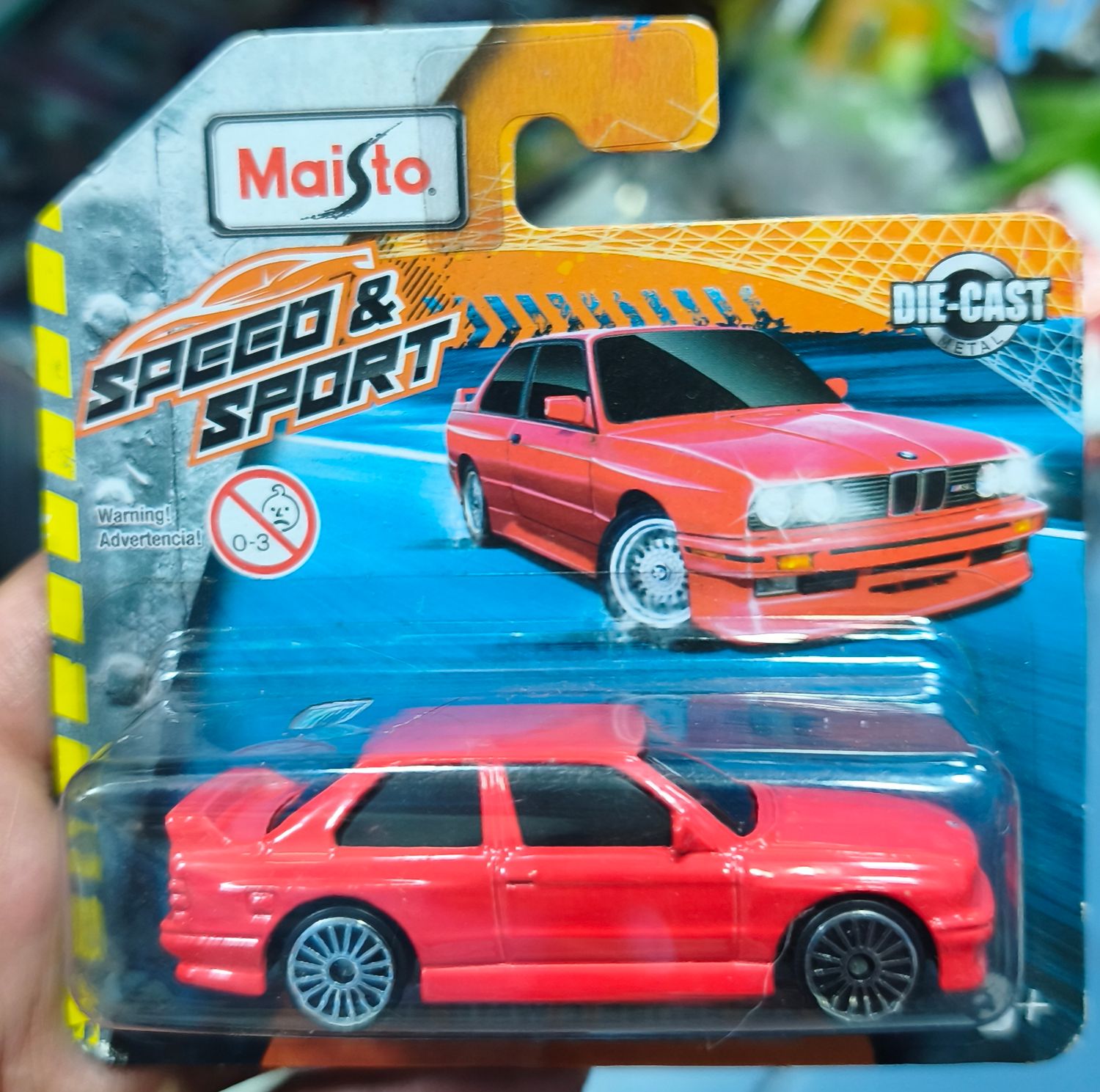 SJ2 Maisto Speed Sport 1988 BMW 3 Series M3