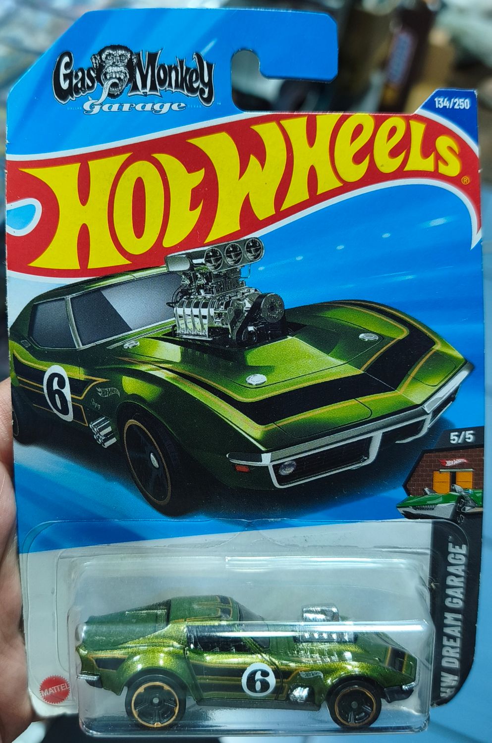 SJ2 68 Corvette Gas Monkey Garage Hot Wheels