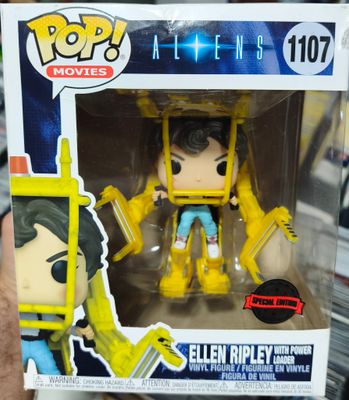 SJ2 Ellen Ripley With Power Loader Figura Funko Pop 1107 Alien Figura
