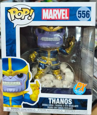 SJ2 Thanos Figura Funko Pop 556 Marvel PX