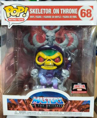 SJ2 Skeletor on Throne Figura Funko Pop 68 Masters of The Universe Figura