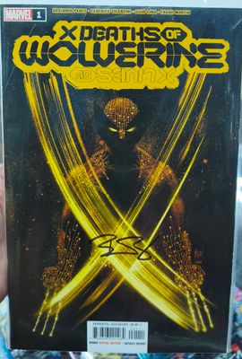 SJ2 X Deaths of Wolverine Cómic Issue 1 Firmado con Certificado