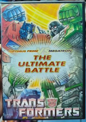 SJ2 Optimus Prime vs Megatron The Ultimate Battle Transformers DVD Nuevo Sellado Ingles