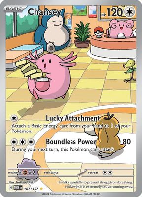 SJF Chansey - 187/167 - SV06: Twilight Masquerade (TWM)