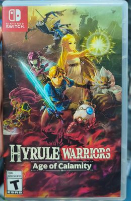 SJ1 Zelda Hyrule Warriors Age of Calamity Nintendo Switch Usado Completo