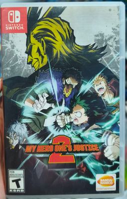 SJ1 My Hero Academia My Hero One Justice 2 Nintendo Switch Usado Completo