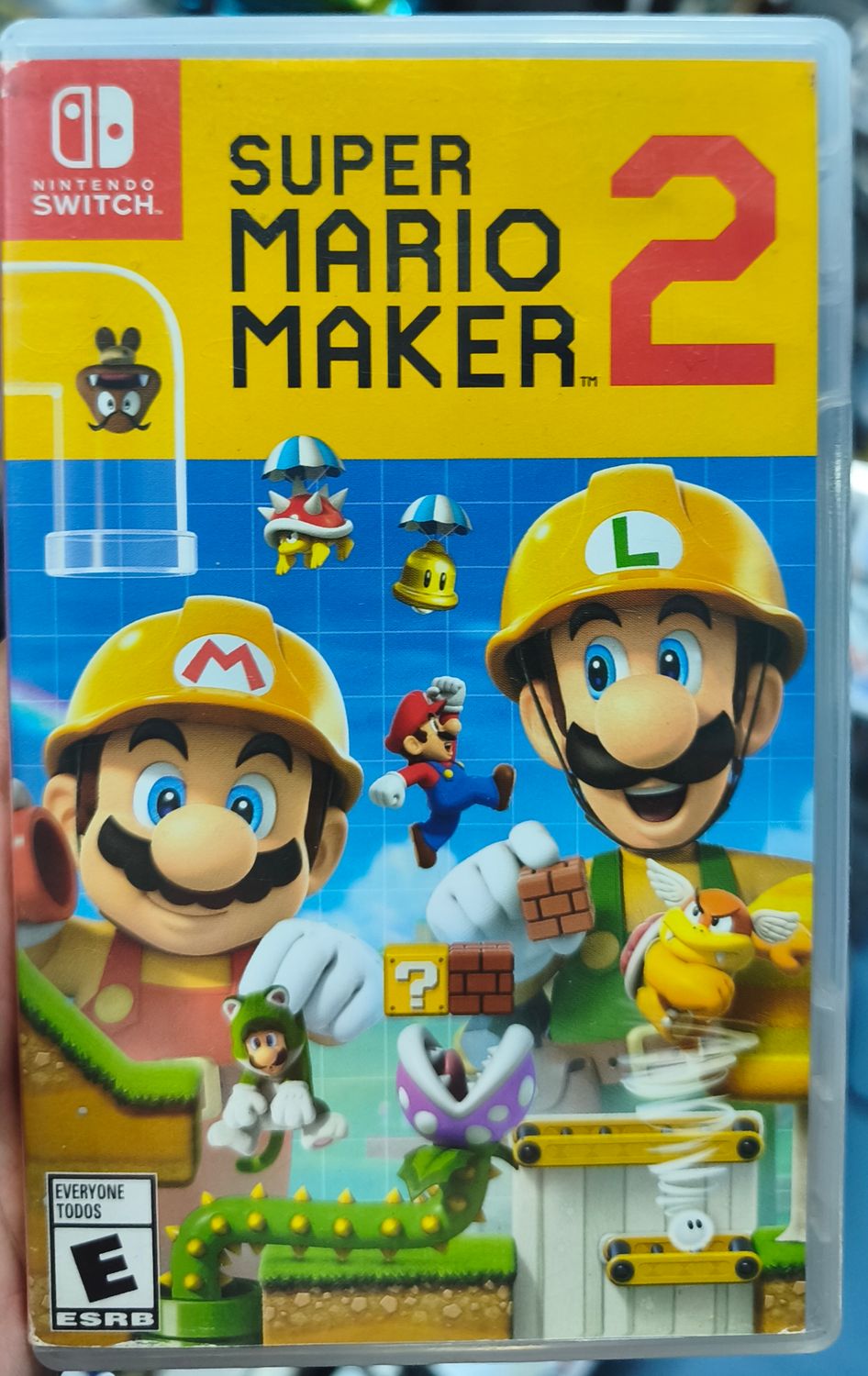 SJ1 Super Mario Maker 2 Nintendo Switch Usado Completo