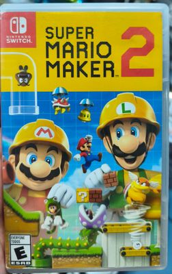 SJ1 Super Mario Maker 2 Nintendo Switch Usado Completo