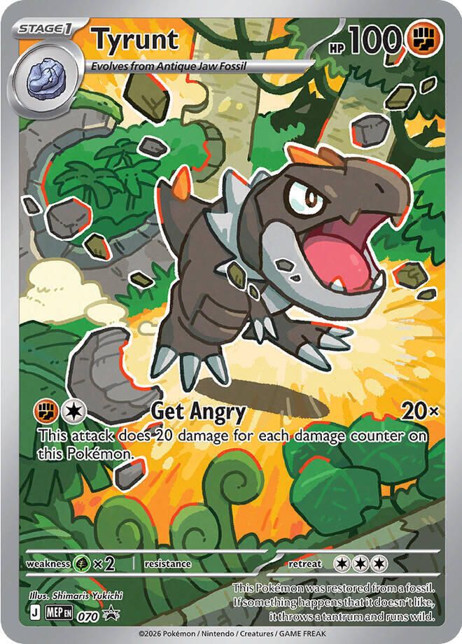 SJF Tyrunt - 070 - ME: Mega Evolution Promo (MEP)