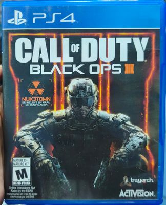 SJ2 Call of Duty Black Ops 3 Playstation 4 Usado Completo