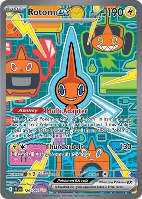 SJF Rotom ex - 126/094 - ME02: Phantasmal Flames (PFL)
