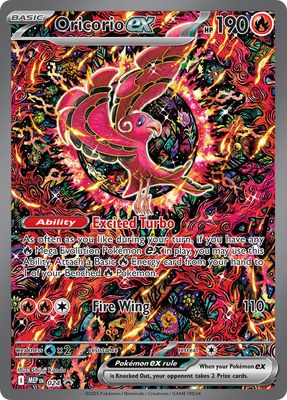 SJF Oricorio ex - 024 - ME: Mega Evolution Promo (MEP)