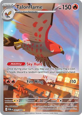 SJF Talonflame - 091/088 - ME03: Perfect Order (POR)