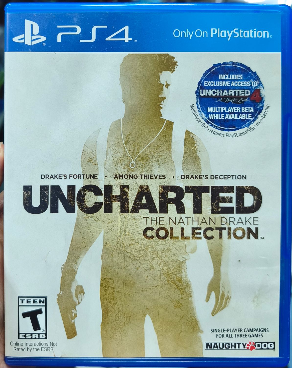 SJ2 Uncharted The Nathan Drake Collection Playstation 4 Usado Completo