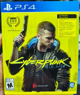SJ2 Cyberpunk 2077 Playstation 4 Usado Completo Con Extras