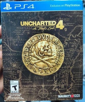 SJ2 Uncharted 4 A Thief End Special Edition Playstation 4 Usado Completo