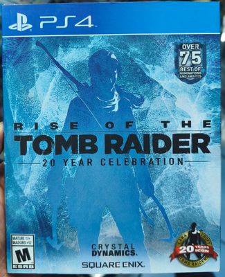 SJ2 Rise of The Tomb Raider 20th Year Celebration Playstation 4 Usado Completo