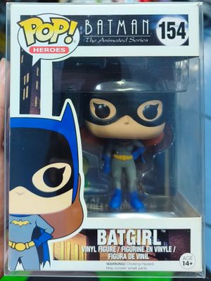 SJ2 Batgirl Figura Funko Pop 154 Batman The Animated Series Con Protector