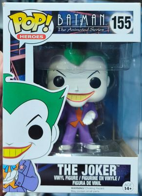 SJ1 The Joker Figura Funko Pop 155 Batman The Animated Series Con Protector