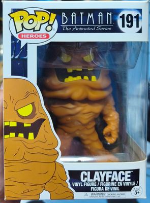 SJ2 Clayface Figura Funko Pop 191 Batman The Animated Series Con Protector