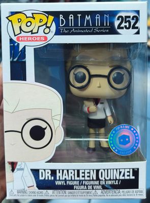 SJ2 Dr Harleen Quinzel Figura Funko Pop Batman The Animated Series Harley Quinn Figura con Protector