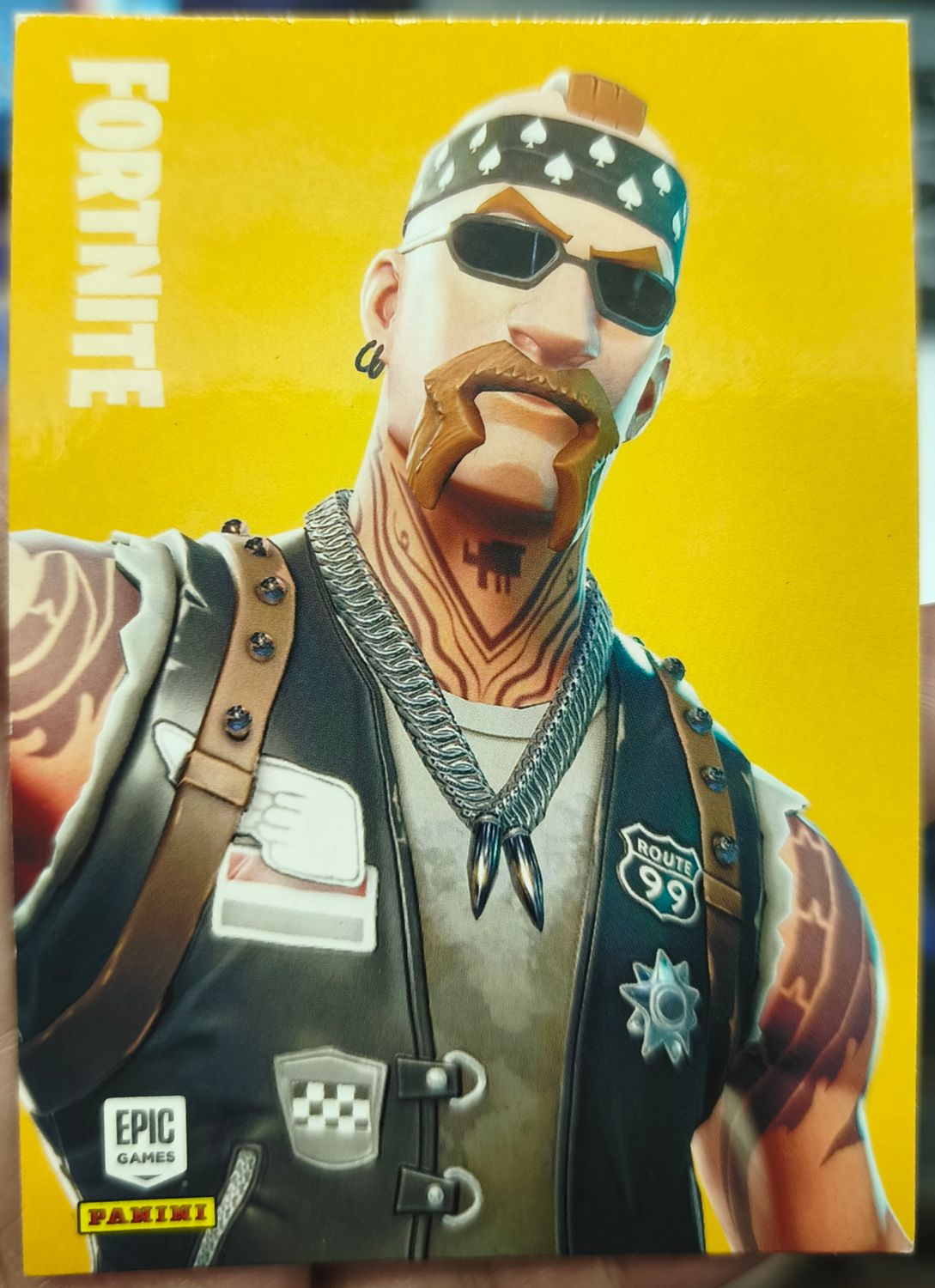 Backbone Rare Outfit 155 Fortnite Panini