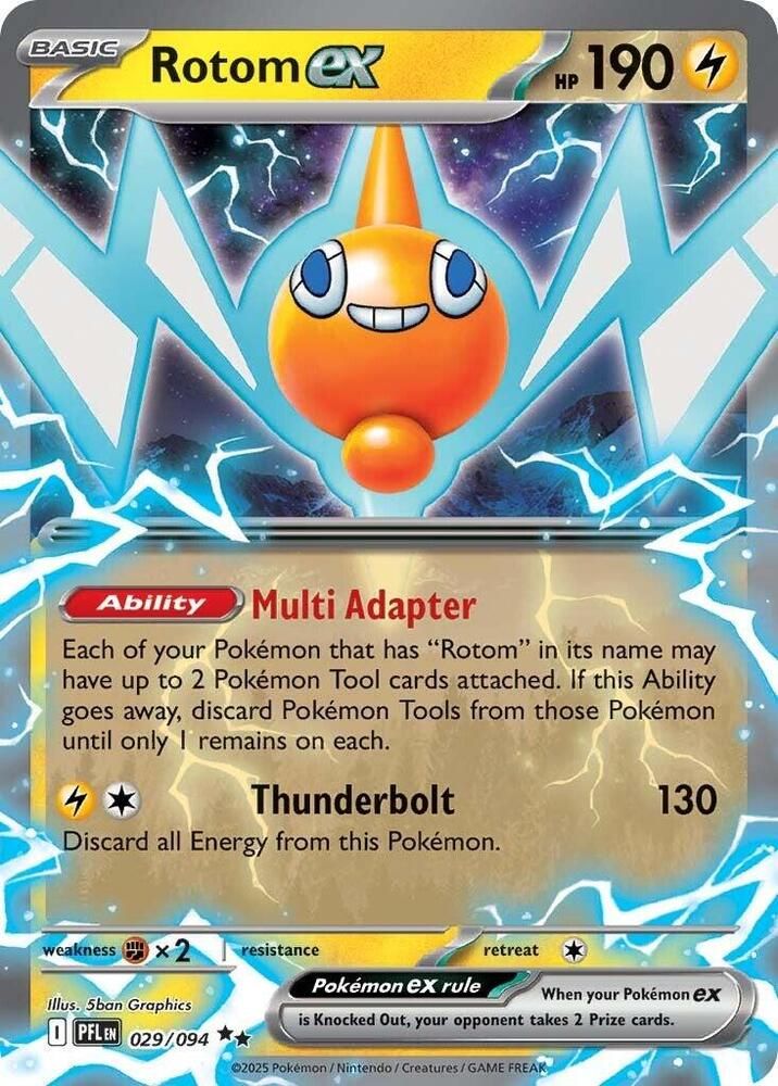 SJF Rotom ex - 029/094 - ME02: Phantasmal Flames (PFL)