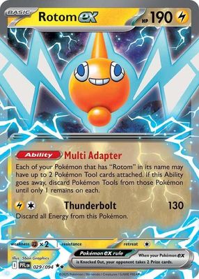 SJF Rotom ex - 029/094 - ME02: Phantasmal Flames (PFL)