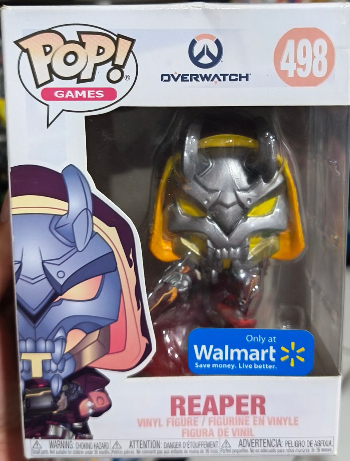 SJ2 Reaper Figura Funko Pop 498 Overwatch Figura Walmart