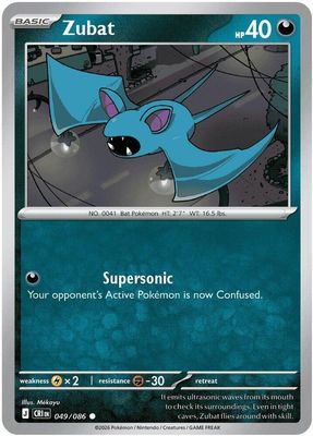 Zubat - ME04: Chaos Rising (CRI) Foil