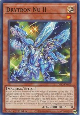 Drytron Nu II - INFO-EN022 - Common 1st Edition The Infinite Forbidden 1st Edition Singles *Espanol*